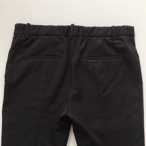 Zara Skinny Black Stretchy Strait Ankle Pants - Picture 4 of 6